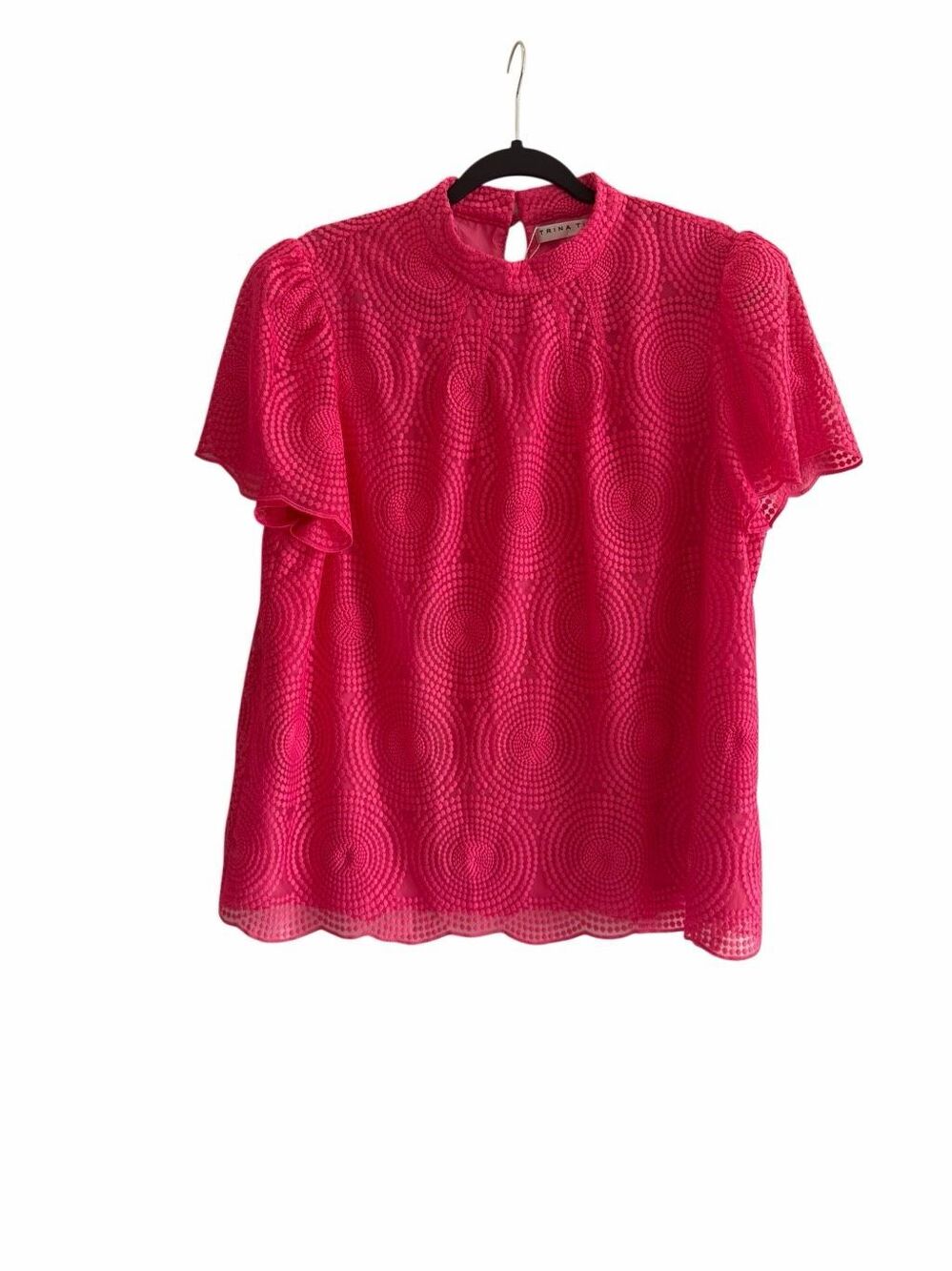 NWT Trina Turk Women's Soledad Fuchsia Top, Size: XL
